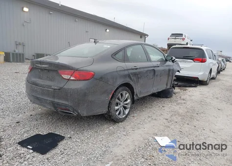 2016 Chrysler 200 S z USA, uszkodzony, nr VIN 1C3CCCBB9GN132826